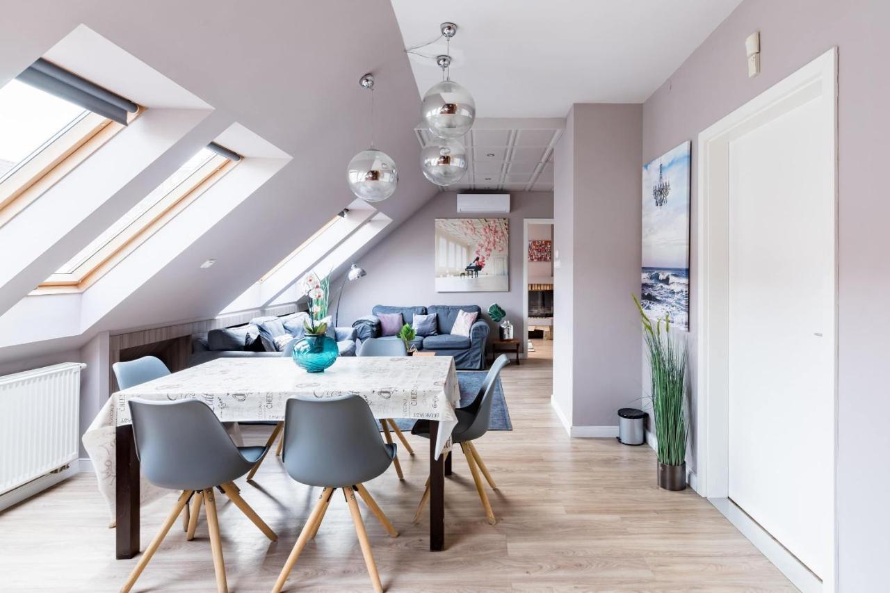 Sunny And Central Penthouse With Private Garage บูดาเปสต์ ภายนอก รูปภาพ