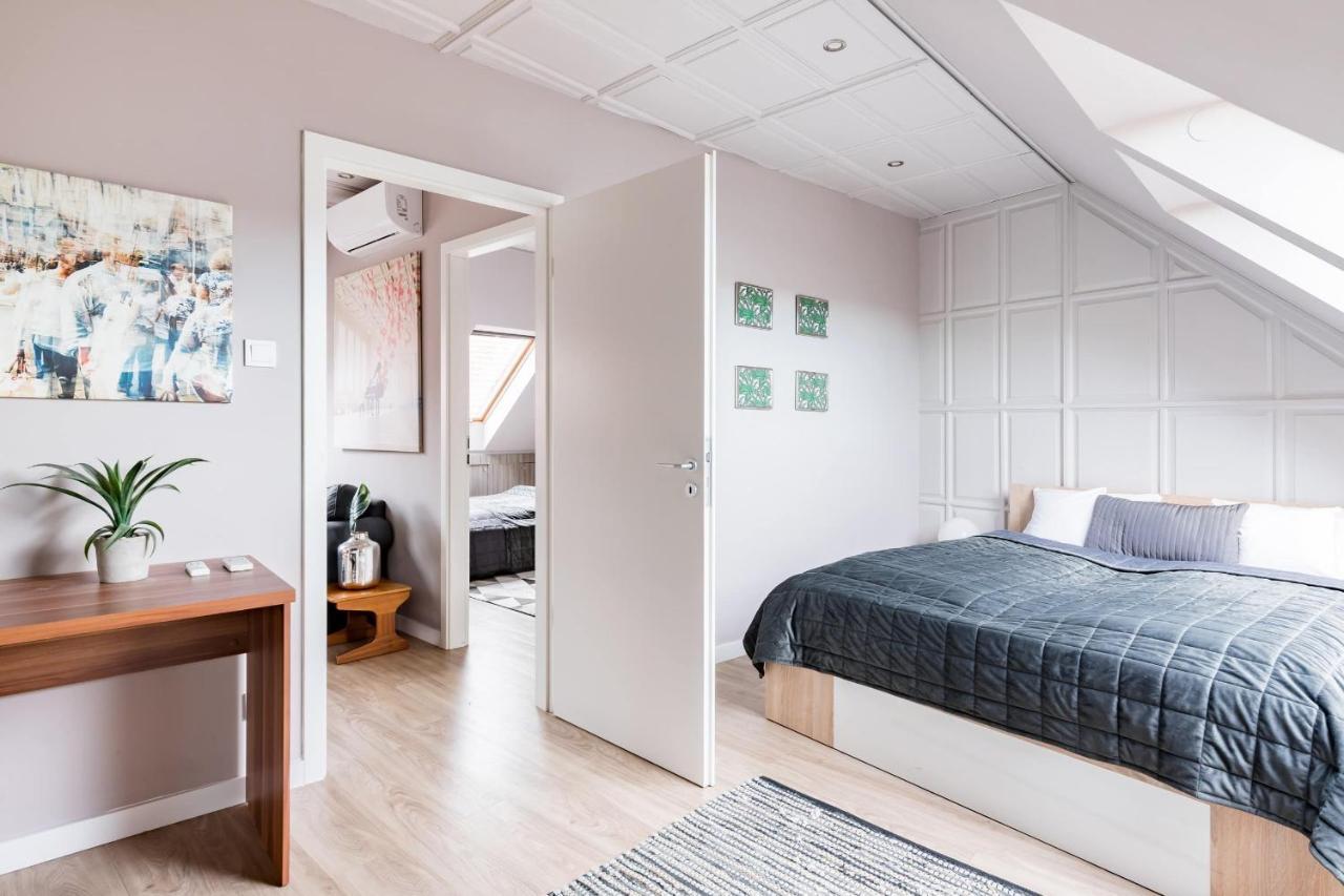 Sunny And Central Penthouse With Private Garage บูดาเปสต์ ภายนอก รูปภาพ