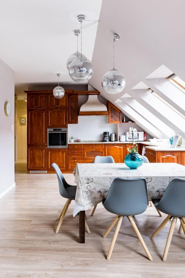 Sunny And Central Penthouse With Private Garage บูดาเปสต์ ภายนอก รูปภาพ